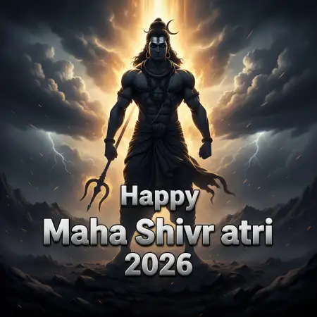 Free Happy Maha Shivratri 2026 Whatsapp Creative Poster Background Download