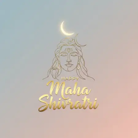 Happy Maha Shivratri Minimalist Design - Free Happy Maha Shivratri Download