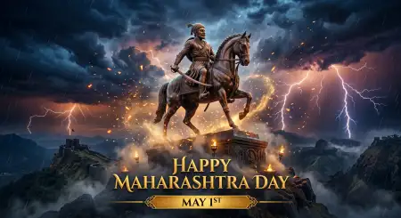 Free Happy Maharashtra Day 2026 Creative Poster Hd Free Image Download