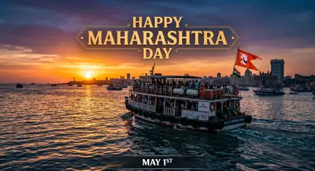 Free Happy Maharashtra Day 2026 Creative Social Post Design Image Download