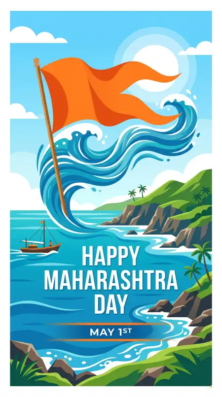 Free Happy Maharashtra Day 2026 Marathi Wishes Png Images Free Image Download