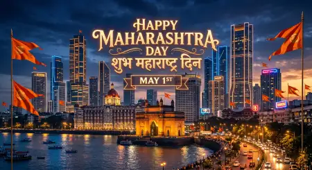 Free Happy Maharashtra Day 2026 Viral Greeting Images Hd Image Download