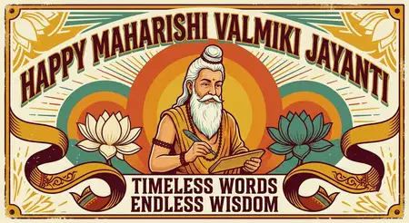 happy maharishi valmiki jayanti 2026 inspirational messages - Happy Maharishi Valmiki Jayanti 2026