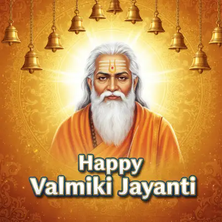 Happy Maharishi Valmiki Jayanti Banner Template Download - Free Template Download