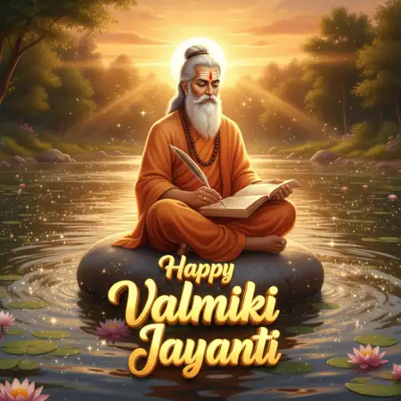 Happy Maharishi Valmiki Jayanti Facebook Post Images - Free Happy Maharishi Valmiki Jayanti Download