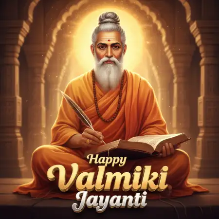 Happy Maharishi Valmiki Jayanti Whatsapp Dp Hd - Free Happy Maharishi Valmiki Jayanti Download
