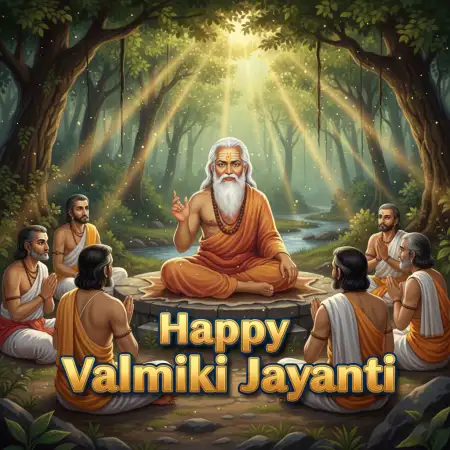 Happy Maharishi Valmiki Jayanti Whatsapp Sticker Download - Free Happy Maharishi Valmiki Jayanti Download