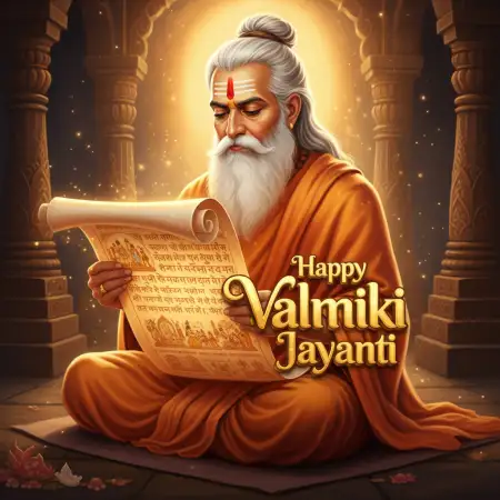 Happy Maharishi Valmiki Jayanti Wishes In Tamil - Free Happy Maharishi Valmiki Jayanti Download