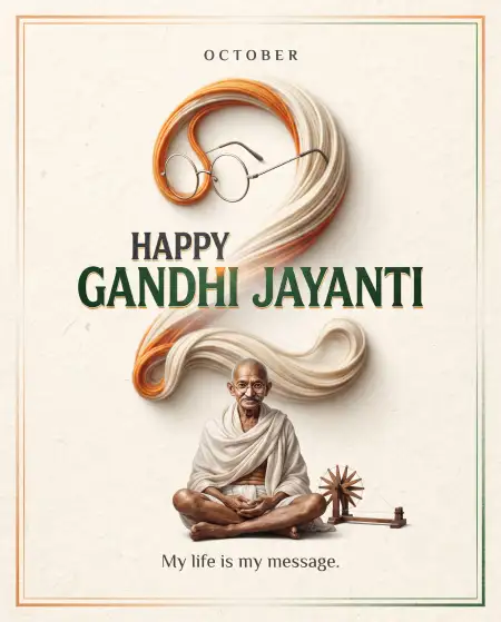 happy mahatma gandhi jayanti 2026 - Gandhi Jayanti 2026