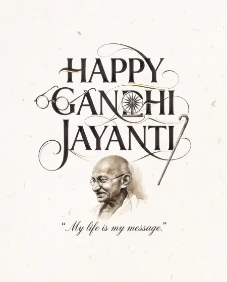 happy mahatma gandhi jayanti images 2026 - Gandhi Jayanti 2026
