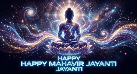 Free Happy Mahavir Jayanti 2026 Greetings Image Download
