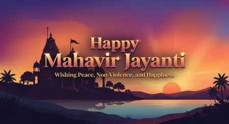 Free Happy Mahavir Jayanti 2026 Message Image Download