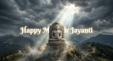 Free Happy Mahavir Jayanti 2026 Whatsapp Status Image Download