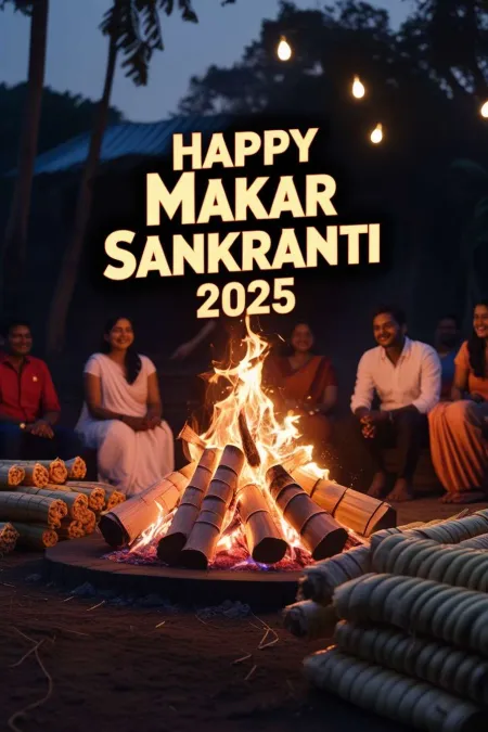 happy makar sankranti 2025 cultural celebration images