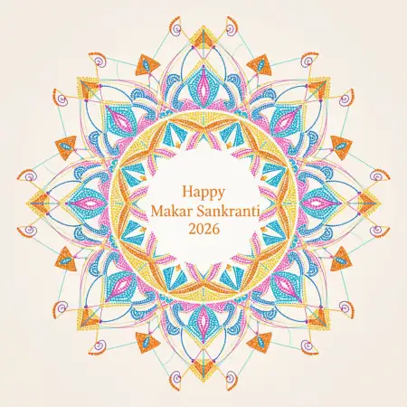 Happy Makar Sankranti 2026 Rural India Festival Wishes - Free Happy Makar Sankranti 2026 Wishes Download