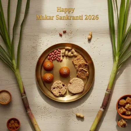 Free Happy Makar Sankranti 2026 Shayari In Hindi With Image Background Download