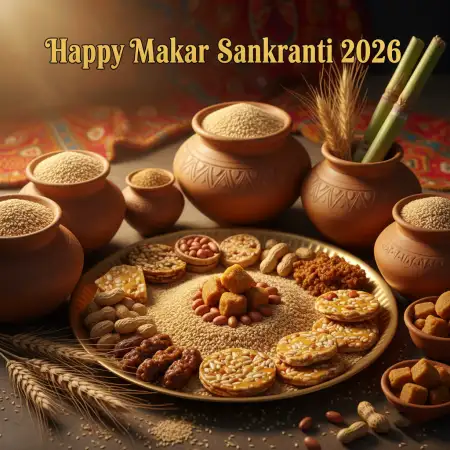 Happy Makar Sankranti 2026 Traditional Wishes In Hindi - Free Happy Makar Sankranti 2026 Wishes Download