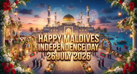 Happy Maldives Independence Day Clipart - Free Maldives Independence Day 2026 Download