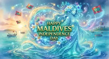 Happy Maldives Independence Day Event Banner - Free Maldives Independence Day 2026 Download