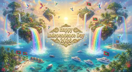 Happy Maldives Independence Day Transparent Png - Free Maldives Independence Day 2026 Download