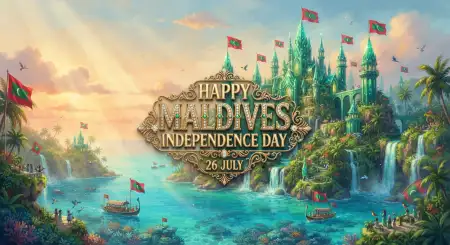 Happy Maldives Independence Day Wallpaper - Free Maldives Independence Day 2026 Download