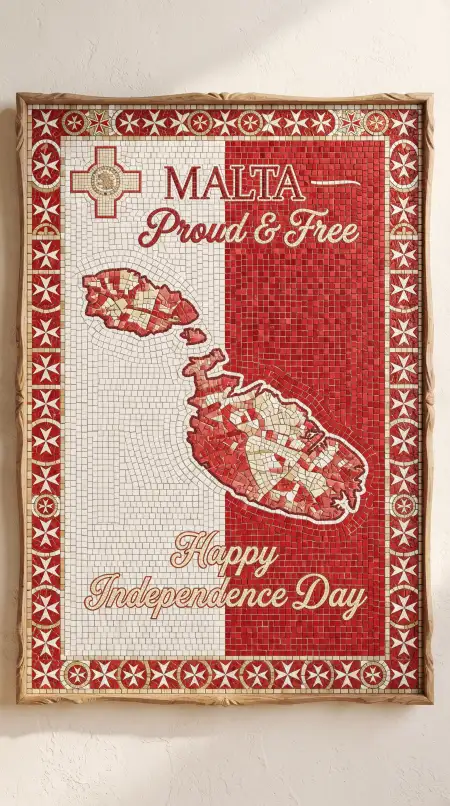 happy malta independence day text png - Happy Independence Day 2025 Short Speech For School Free Download