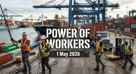 Happy May Day 2026 Worker Appreciation Quotes Images - Free International Workers Day 2026 Wishes Download