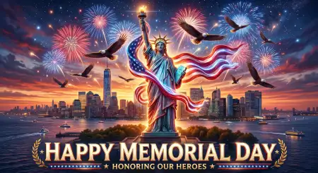 Happy Memorial Day Greeting Card 2026 Hd Images - Free Memorial Day Greeting Card 2026 Download