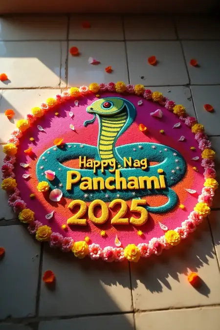 Happy Nag Panchami 2025 Wishes Image Download - Free Happy Nag Panchami 2025 Download