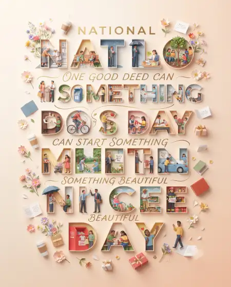 happy national do something nice day status - National Do Something Nice Day 2026