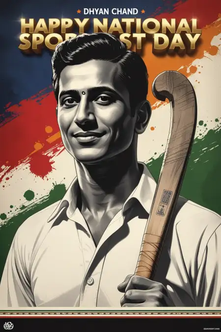 Happy National Sports Day 2025 Wishes In Hindi - Free National Sports Day Download