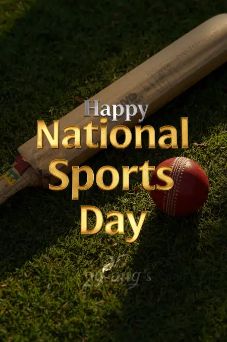 Happy National Sports Day Background Design Free - Free Sports Background Download