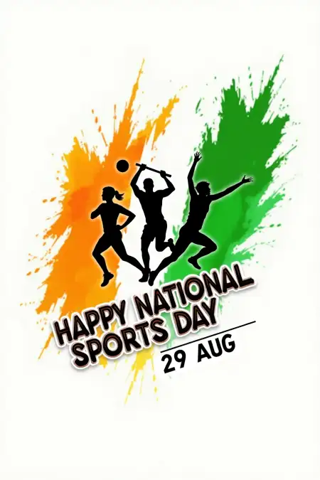Happy National Sports Day Photo Edit Background - Free Sports Background Download