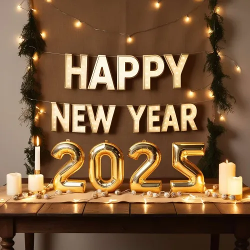 happy new year 2025 colorful hd images