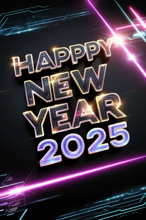 happy new year 2025 family party images