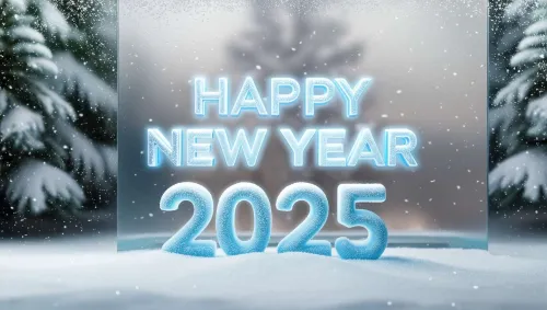 happy new year 2025 png images transparent