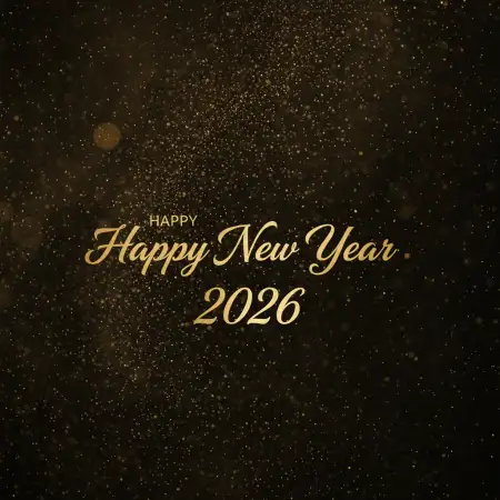 Free Happy New Year 2026 3d Text Images Background Download