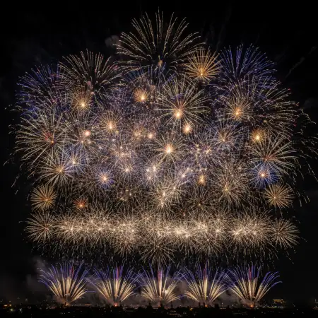 Free Happy New Year 2026 Background Dark Blue Background Download