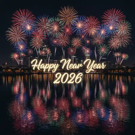 Free Happy New Year 2026 Best Wishes Images Background Download