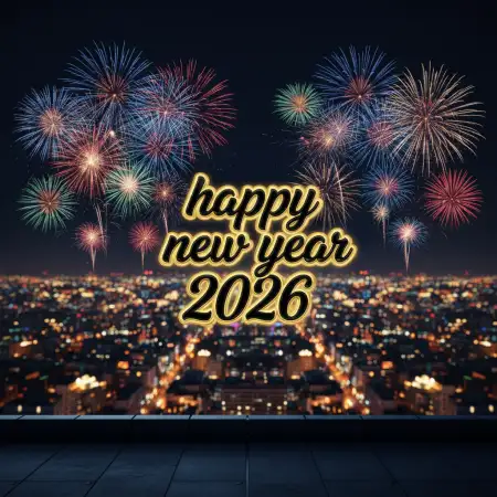 Happy New Year 2026 Elegant Background - Free Happy New Year 2026 Download
