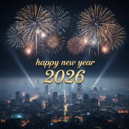 Happy New Year 2026 Fireworks Hd Background - Free New Year Fireworks Background Download