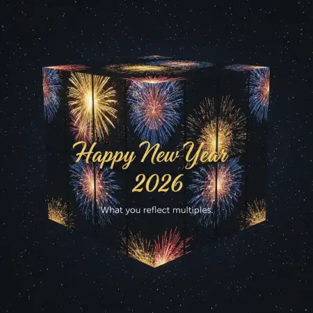 Free Happy New Year 2026 Greeting Card Classy Style Background Download