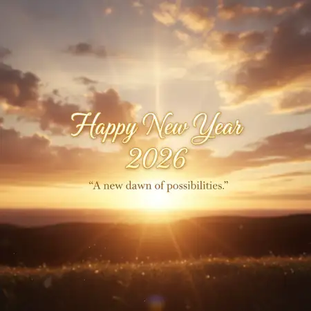 Free Happy New Year 2026 Greeting Card For Business Background Download