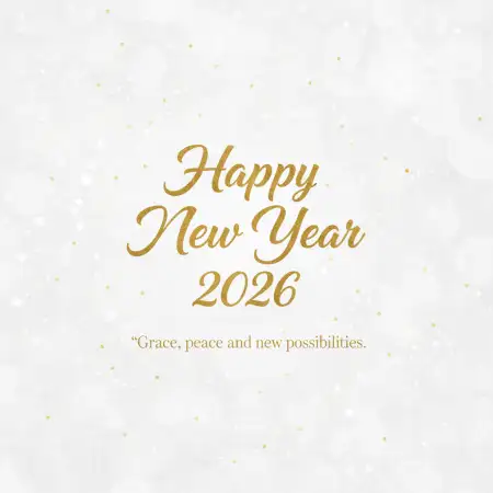 Free Happy New Year 2026 Greeting Card Images Background Download