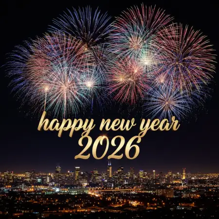 Happy New Year 2026 Greeting Card - Free Happy New Year 2026 Download