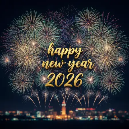 Happy New Year 2026 Instagram Square Post - Free Happy New Year 2026 Download