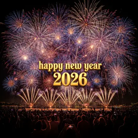 Happy New Year 2026 Luxury Background - Free Happy New Year 2026 Download