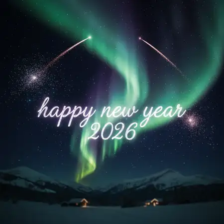 Happy New Year 2026 Luxury Greeting Card Design - Free Happy New Year 2026 Download