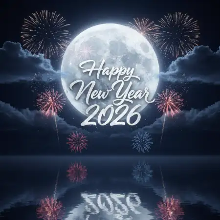 Free Happy New Year 2026 New Beginning Motivational Image Background Download