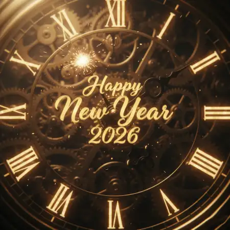 Free Happy New Year 2026 Poster Background Background Download